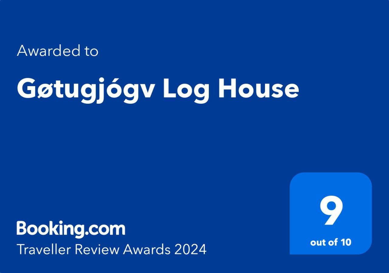 Gotugjogv Log House Apartment Ngoại thất bức ảnh