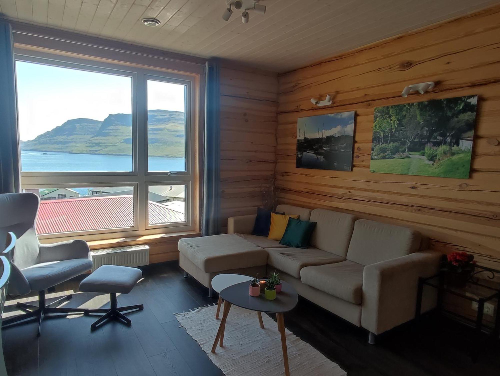 Gotugjogv Log House Apartment Ngoại thất bức ảnh