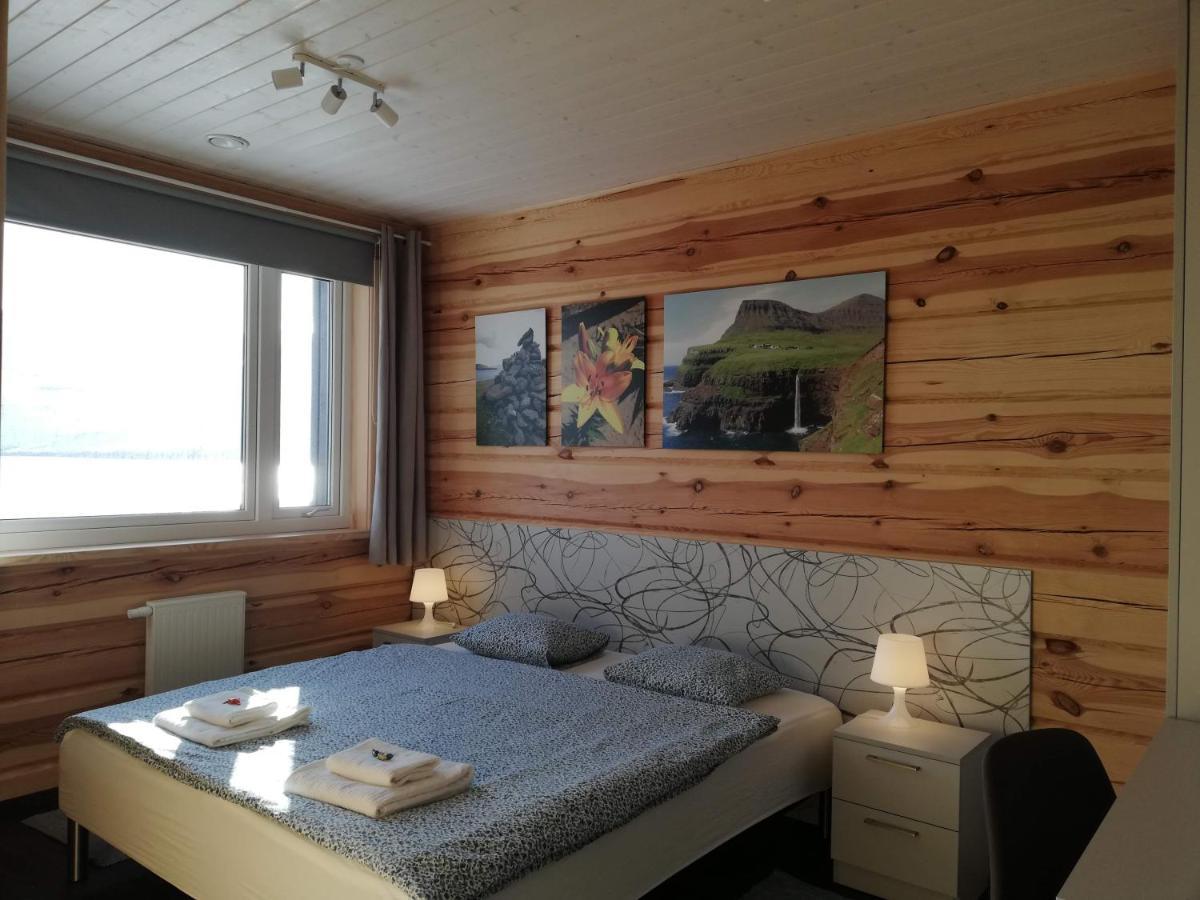 Gotugjogv Log House Apartment Ngoại thất bức ảnh