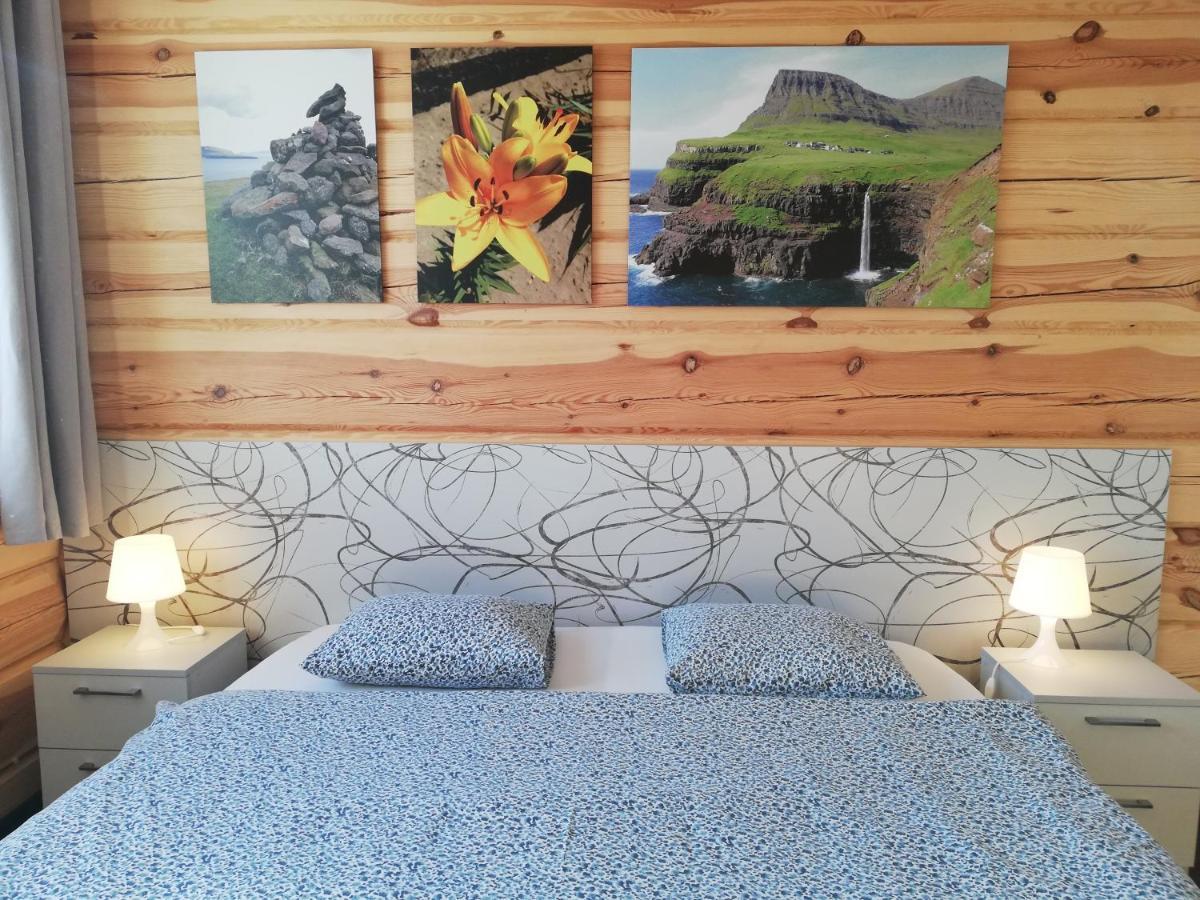 Gotugjogv Log House Apartment Ngoại thất bức ảnh