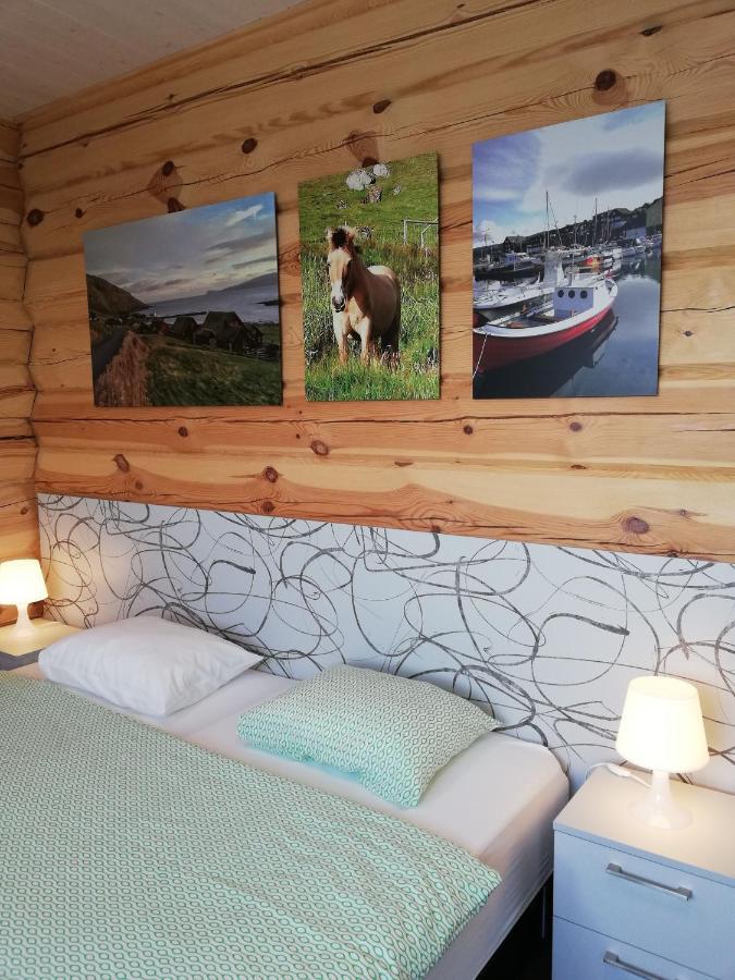 Gotugjogv Log House Apartment Ngoại thất bức ảnh