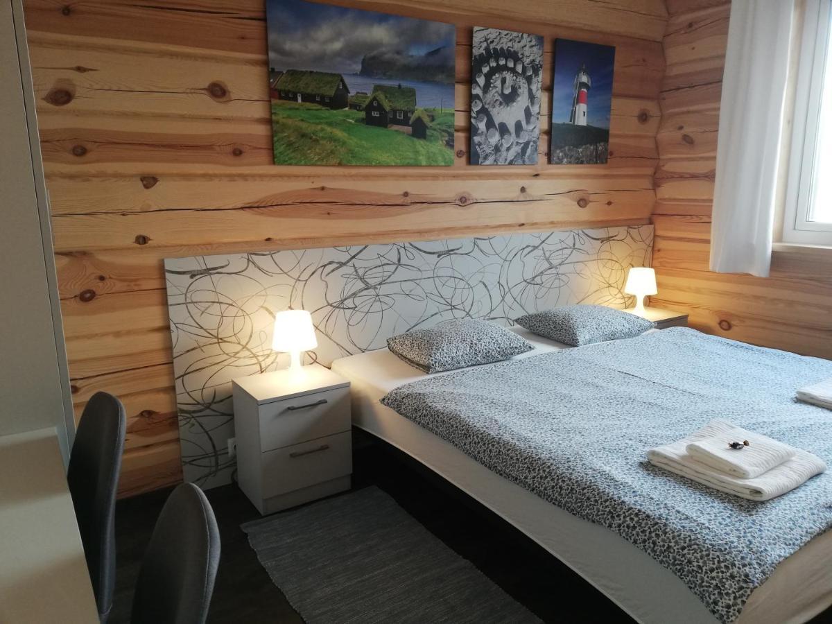 Gotugjogv Log House Apartment Ngoại thất bức ảnh